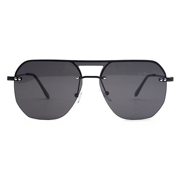 Men's Metal Sunglasses With Half Frame - GM Sunglasses