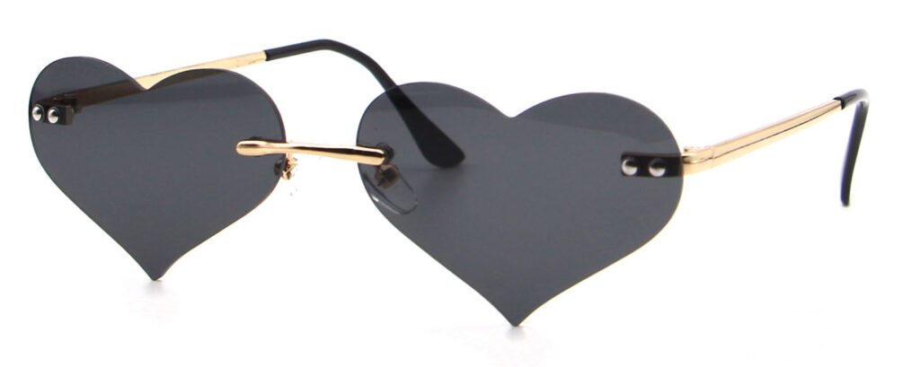 heart shape sunglasses