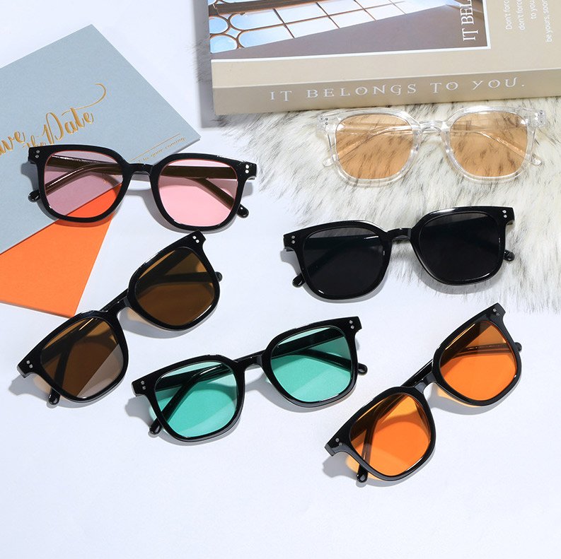 tinted color sunglasses